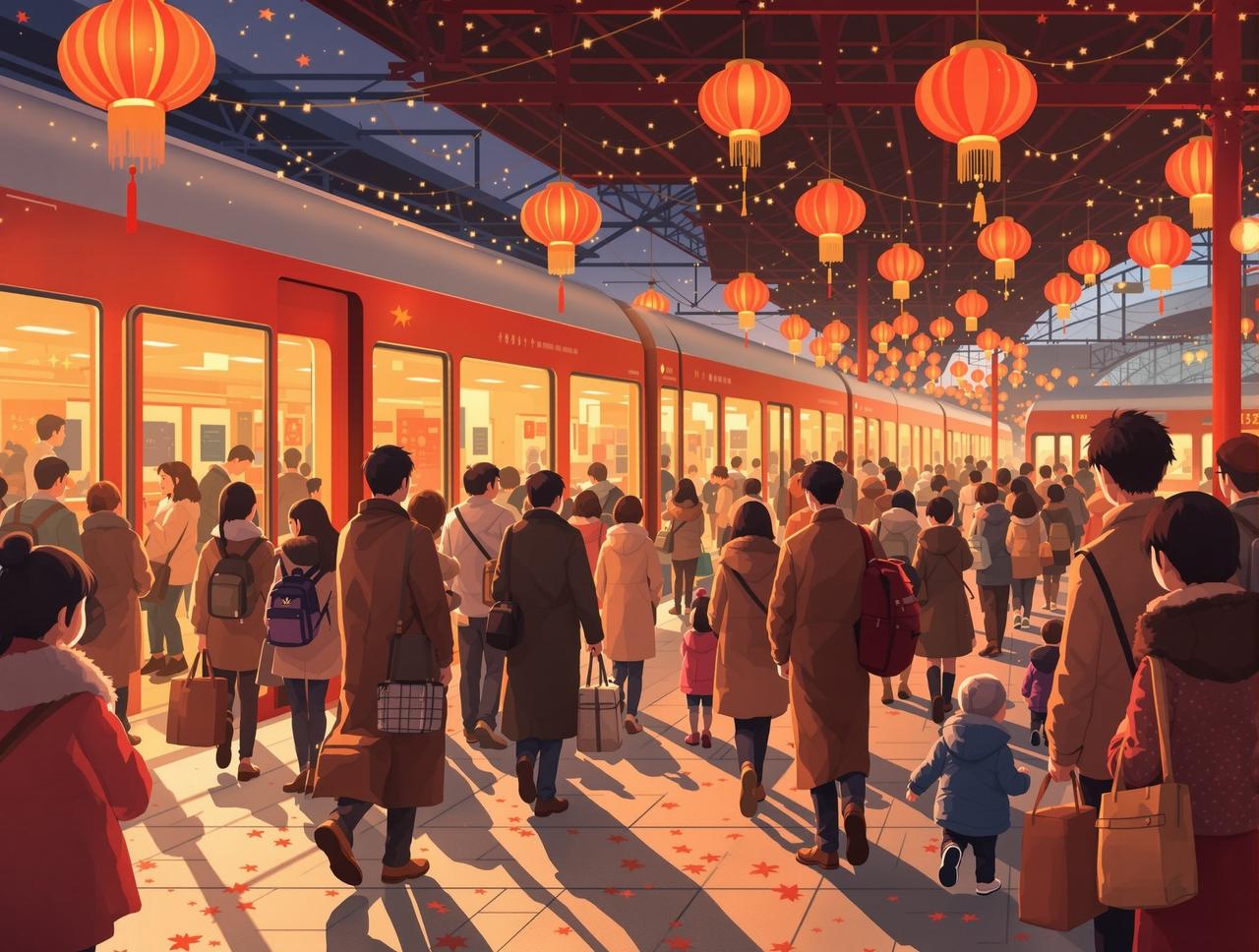 2026春节温情短片《回家》 - ai短剧贴吧作品案例